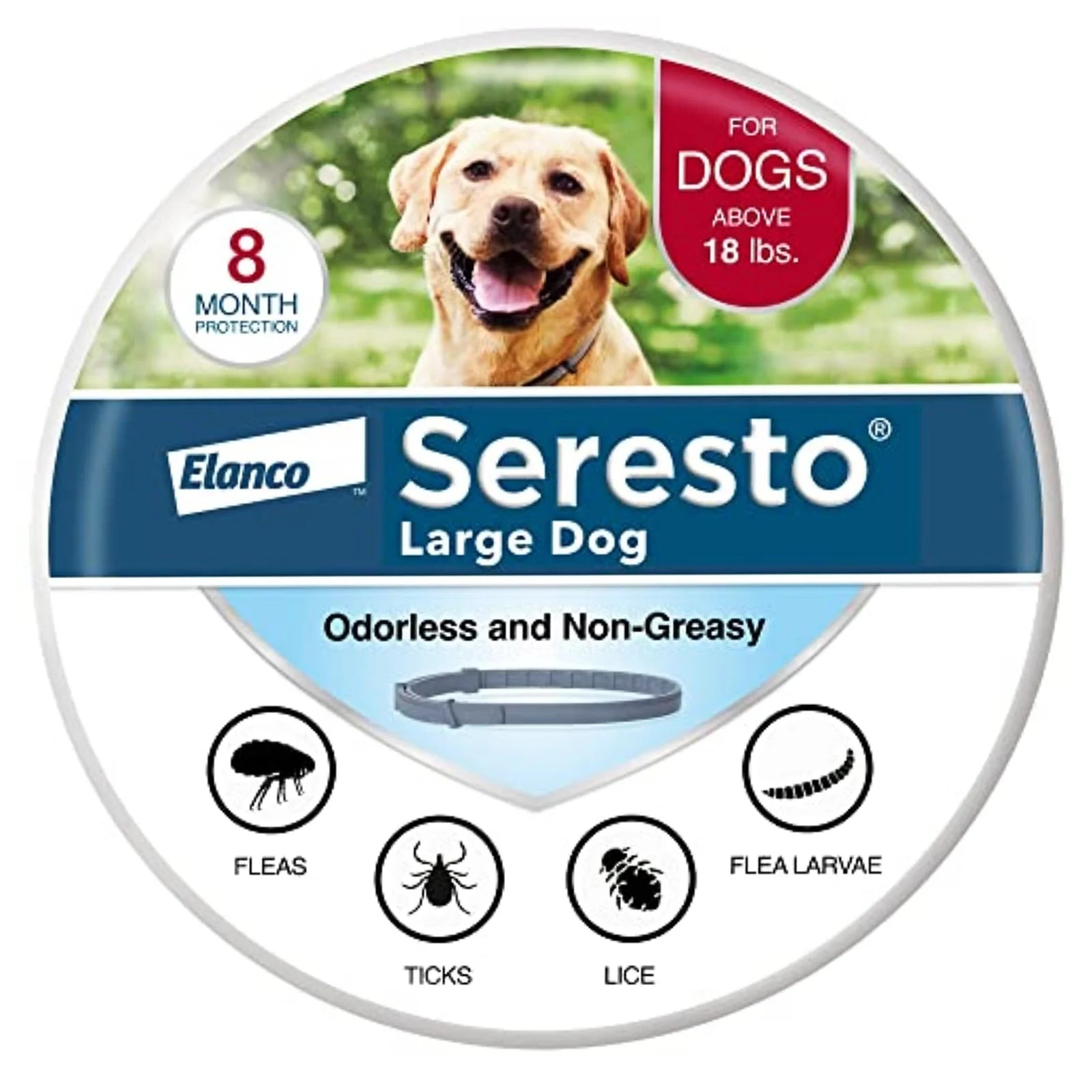 Flea & Tick Collar for Large Dogs